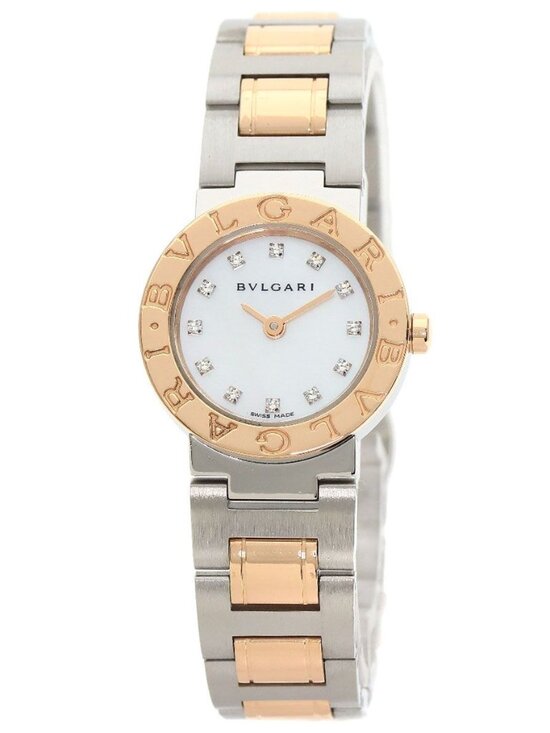 Bvlgari Diamond Watch SS Pink Gold main image 12